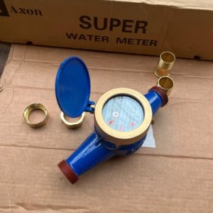 Water Meter with Brass Connectors