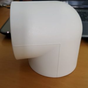 25mm White PPR Elbow