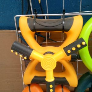 Yellow Circular-Base Sprinkler