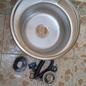Round Stainless Steel Sink