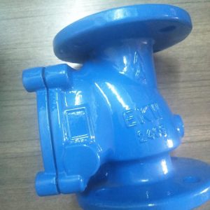 Blue Flanged Fitting