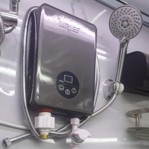 Chrome Instant Shower Unit