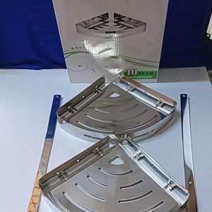 Chrome Corner Shelf