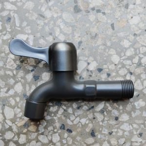 Black Plastic Bib Tap