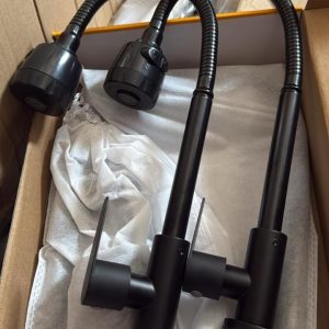 Black Twin-Handle Mixer