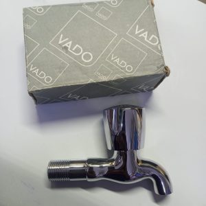 Chrome Bib Tap with Wall Plate