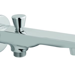 Chrome Wall-Mounted Spout