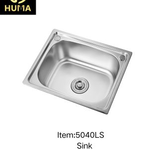 Single-Bowl Stainless Steel Sink
