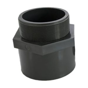 Black Threaded Pipe Adaptor