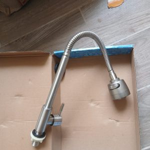 Flexible Chrome Kitchen Tap