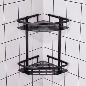 Black Corner Storage Basket