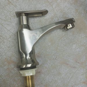 Chrome Basin Tap with Lever Handle