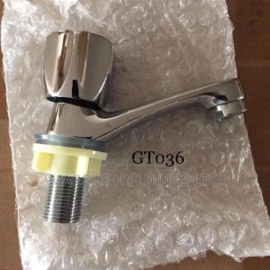 Chrome Basin Mixer with Wide Lever