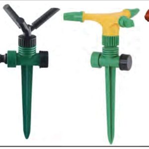 Spike-Mounted Garden Sprinkler