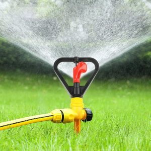 Lawn Sprinkler on Ground Spike