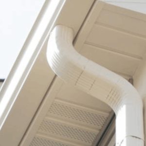White Plumbing Duct Fitting