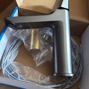 Black Single-Lever Basin Mixer