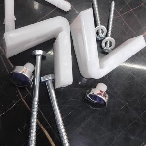 White Bath Mixer
