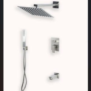 Concealed Shower Set with Square Head