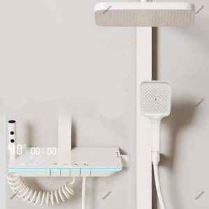 White Shower Set